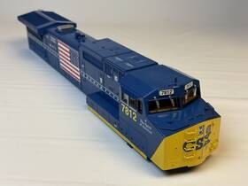 70-2122-1 Mth G One Gauge Railking Dash 8-40cw Csx 7812 Diesel Engine Shell Only