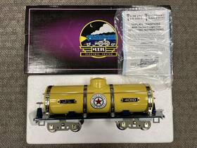 10-1142 Mth Flyer Standard Tinplate Yellow Lines Air Service 4010 Tank Car