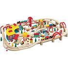 Mx167-523425 Maxim Kids Wooden Train Set