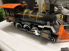 New Bright 228744050450 Vintage 1986 Timber Wolf And Redwood Express Train Set