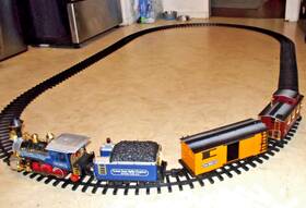 3172 New Bright Vintage 1988 G Scale Train Set Denver N. And W Tested With Remote Track