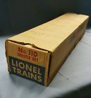 No.110 Lionel Train Graduated Trestle Set In Box Tie Channels Screws Instruc