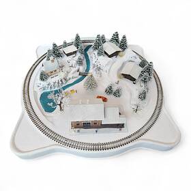 88063 Noch Winter Magic Advent Wreath Marklin Z Scale Christmas Village Layout