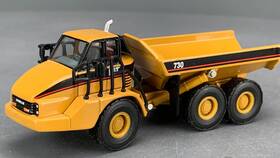 Ho6042 Norscot 55130 1 87 Diecast Cat 730 Articulated Dump Truck