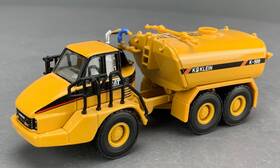 Ho6043 Norscot 55141 1 87 Diecast Cat 730 Articulated Truck With Klein K-500 Tank