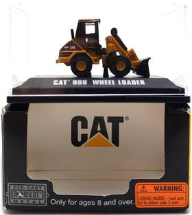 55422 Norscot N Construction Minis Cat 906 Yello/black Wheel Loader Ln/box