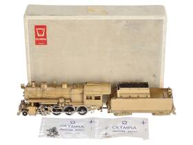 Gn-110 Olympia Ho Brass Pennsylvania Rr Class H10s 2-8-0 Steam Loco And Tender Ex