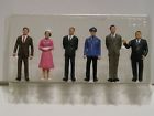 68208 People 6 1 Set Original 50 Preiser Figures - Standing Scale