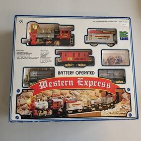Playgo 029364034643 Vintage Western Express Train Set Battery Operated Childrens Toy