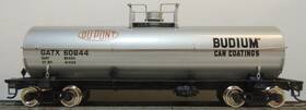 15654-2 Precision Scale Company Brass Budium Silver 38ft Chemical Tank Car Rtr Kds # 60644