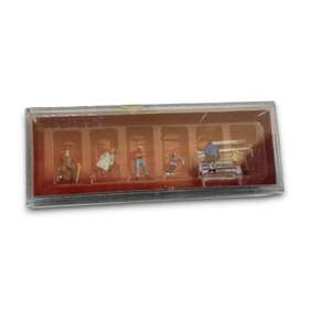 79054 Preiser N 1 160 Scale Six Seated Figures Ships From Chicago