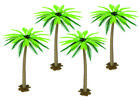 Pt1 Peco Palm Trees Tall For Desert Oceanside Or 5050881499009