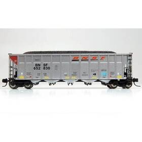538003a Rapido N Scale Bnsf Autoflood Iii Coal Hopper Rd# 653247
