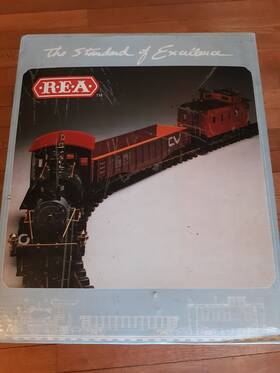 29001 Rea G Gauge Great Northern Freight Set In The Original Box Nice