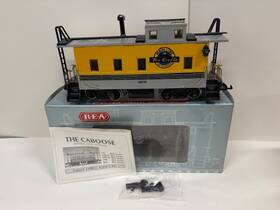 42103 Rea G Scale Rio Grande Caboose With Smoke Generator And Box