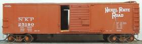 7032-5 Red Caboose Nickel Plate Road 40ft Steel Single Door Boxcar Rtr Kds Car # 25190