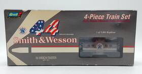 3117 Revell 1996 Smith And Wesson 44 Magnum 4-piece Train Set H.o. Scale Diecast Model