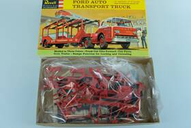 T-6021 Revell 129 Ho Scale 1 87 Ford Auto Transport Truck Unassembled Vintage