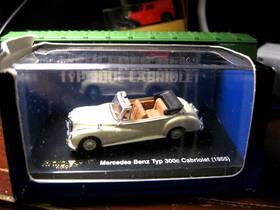 38327 Ricko Rtr Mercedes Benz 300c Cabriolet Convertible 1/87 Ho Cream 1955