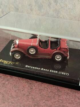 1927 Ricko 836664004784 Mercedes-benz 630k Convertible Ho 1 87 Red