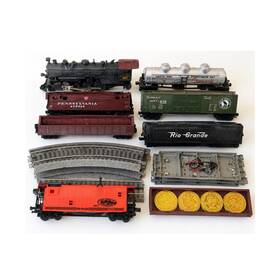 6637 Rio Grande Pennsylvania Ho Scale Model Train Rolling Stock Cars Tracks