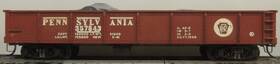 357843 Rivarossi-lionel 0862-1 Rare Pennsy 40ft Gondolw/magnetic Loads Rtr St Kds Car #