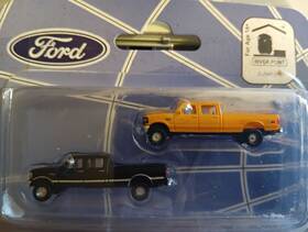 N36-l657.01 River Point Station N Scale Ford F-series Super Duty Yellow/black