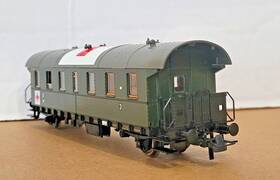 45092 Roco Minitanks Ho Drg Medical Coach Nib