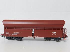 47401 Roco 46528 Sbb Bunder Cement Fabrik Bcu 4 Axle Wagon Era V Damaged