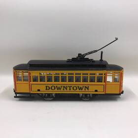 Z-75202 Rso Atest Downtown 14 Trolley Ho Scale Model Train Yellow Mehanotehnka