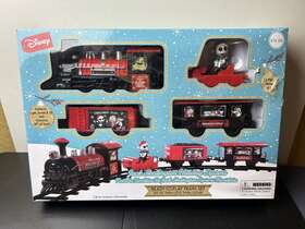 Ruz 193849039178 Disney The Nightmare Before Christmas Holiday Express Train Set Jack Skellington