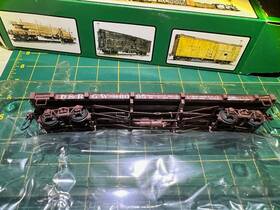 6095 San Juan Car Company On3 D&rgw 30ft Flat Model Railroad Rtr Ob