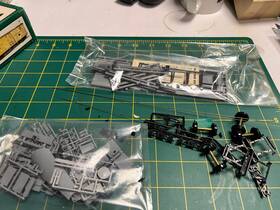 K109 San Juan Car Company On3 D&rgw Flanger Od Model Railroad Unpainted Plastic Kit Ob