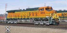 Sxt-31486 Scaletrains N Ge C44-9w Bnsf H-2 Rd# 4336 Dcc Sound Pre-owned