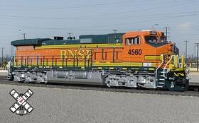 Sxt-32547 Scaletrains N Bnsf H2 Ge C44-9w Rd# 4144 Dcc Sound Pre-owned
