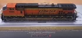 Sxt10867 Scaletrains N Bnsf H3 Ge C44-9w Rd# 4889 Dcc And Wethered Pre-owned