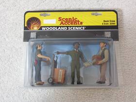 A2565 Scenic Accents Woodland Scenics Dock Crew - G Scale