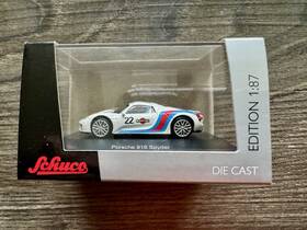 452629900 Sch Co Schuco 1/87 Porsche 918 Sypder Martini