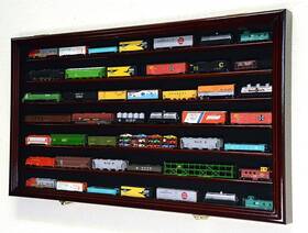 Ax-ay-abhi-07892 Sfdisplay.com Factory Direct Display Cases N Scale Train Model Trains Case Cabinet Wall Rack With 98% Uv Lockable
