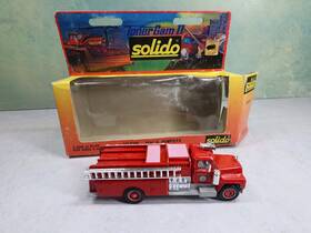 3106 Solido Used 1 60 Die-cast Fire Truck Mack Pompiers Read Description