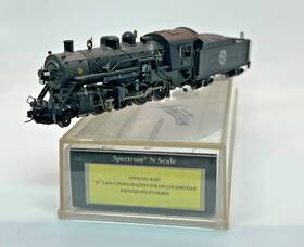 81152 Spectrum N Scale 8152 2-8-0 Consolidation Steam Locomotive Original Box