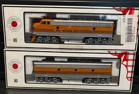 9081 Stewart 9080/9081 Hobbies Ho Scale F7a/b Phase I Early Four Stripe D&rgw Stk