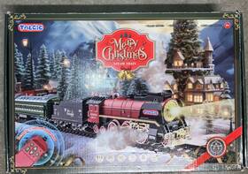 9067b Talgic Electric Steam Train Set Toy Rechargeable With Remote Lights Sound