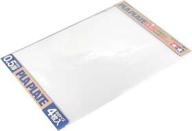 70123 Tamiya Polystyrene Styrene Plastic Sheet Plaplate 0.5mm 4 Sheets