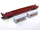 Tgauge-04620-w Gauge Container Wagon Set White 731717885054