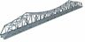 Tgauge-tb-005 Gauge Cantilevered Truss Bridge