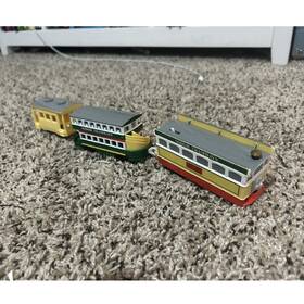58082 Thomas & Friends And Hit Toy Trackmaster Flora With Tram Coach Brake Van
