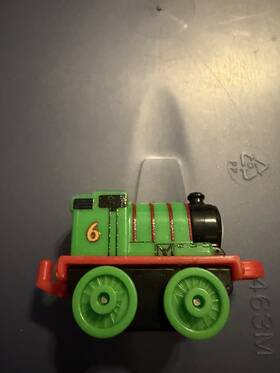 943a-percy Thomas & Friends And Percy 943a Green Plastic Rolling Scale Tra Inch