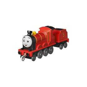 Hdy62 Thomas & Friends And Fisher-price Push-along James Toy Train Engine