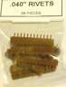 Tic8075 Tichy Trains Train Group Dia Rivets Ho Scale 029300080758